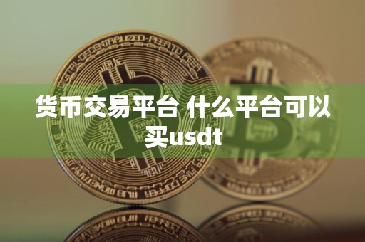 货币交易平台 什么平台可以买usdt