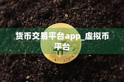 货币交易平台app_虚拟币平台