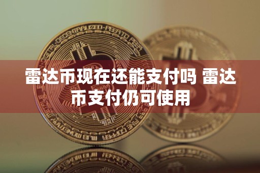 雷达币现在还能支付吗 雷达币支付仍可使用