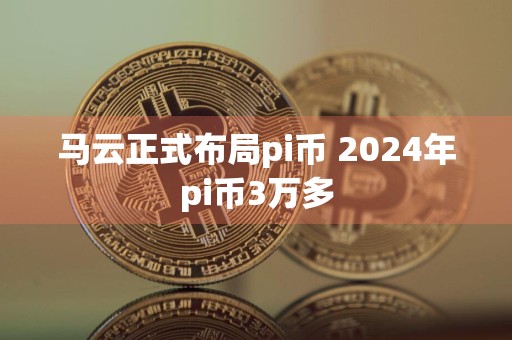 马云正式布局pi币 2024年pi币3万多