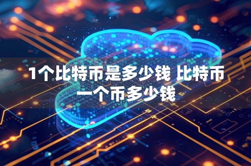 1个比特币是多少钱 比特币一个币多少钱