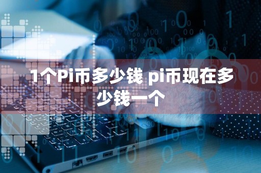 1个Pi币多少钱 pi币现在多少钱一个