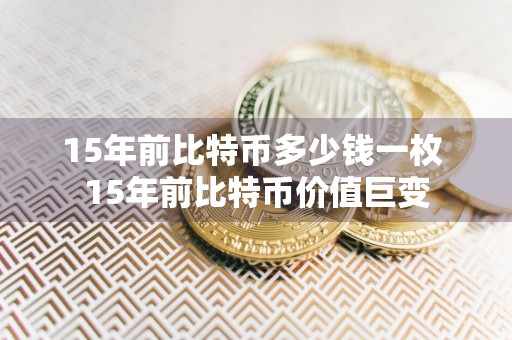 15年前比特币多少钱一枚 15年前比特币价值巨变