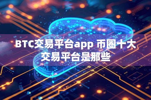 BTC交易平台app 币圈十大交易平台是那些
