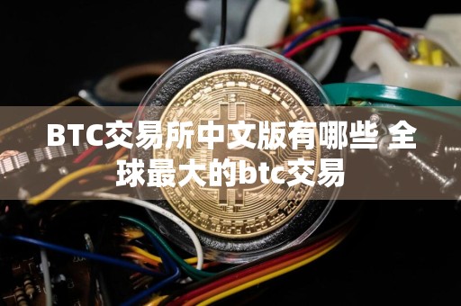 BTC交易所中文版有哪些 全球最大的btc交易