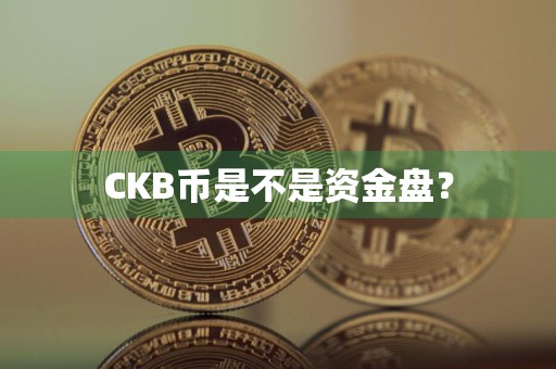 CKB币是不是资金盘?