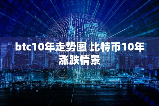 btc10年走势图 比特币10年涨跌情景