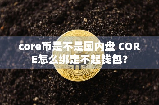 core币是不是国内盘 CORE怎么绑定不起钱包？
