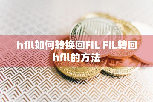 hfil如何转换回FIL FIL转回hfil的方法