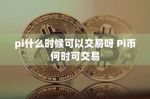 pi什么时候可以交易呀 Pi币何时可交易