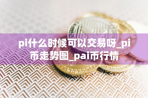 pi什么时候可以交易呀_pi币走势图_pai币行情
