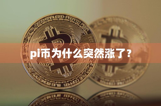 pi币为什么突然涨了？