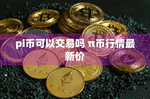 pi币可以交易吗 π币行情最新价