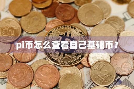 pi币怎么查看自己基础币？