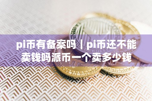 pi币有备案吗｜pi币还不能卖钱吗派币一个卖多少钱