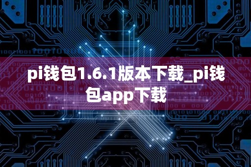 pi钱包1.6.1版本下载_pi钱包app下载