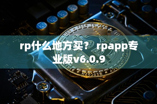 rp什么地方买？ rpapp专业版v6.0.9