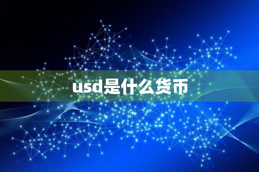 usd是什么货币