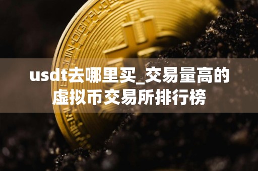 usdt去哪里买_交易量高的虚拟币交易所排行榜