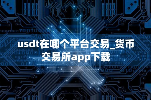usdt在哪个平台交易_货币交易所app下载