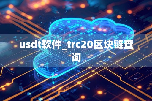 usdt软件_trc20区块链查询