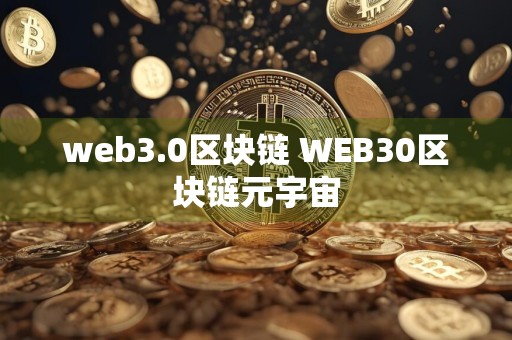 web3.0区块链 WEB30区块链元宇宙